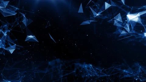 Plexus game esport abstract network business technology titles background loop Stock Footage 153621971