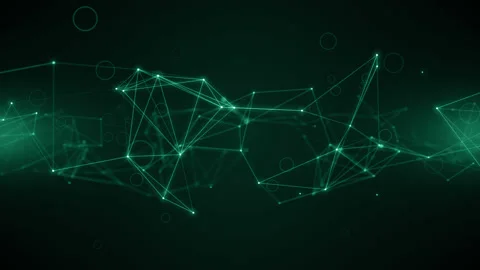 Plexus game esport abstract network business technology titles background loop Stock Footage 156993402