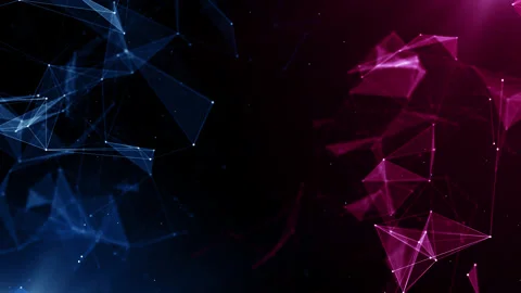 Plexus game esport abstract network business technology titles background loop Stock Footage 156994339