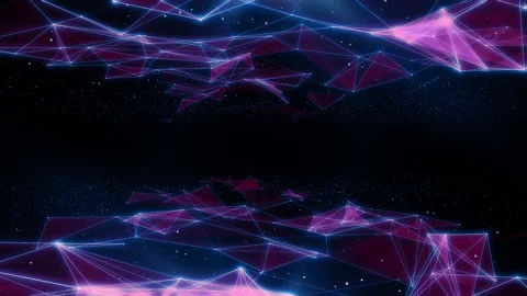 Plexus game esport abstract network business technology titles background loop Stock Footage 165195287
