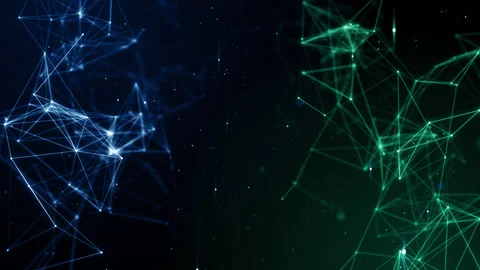 Plexus game esport abstract network business technology titles background loop Stock Footage 165575068