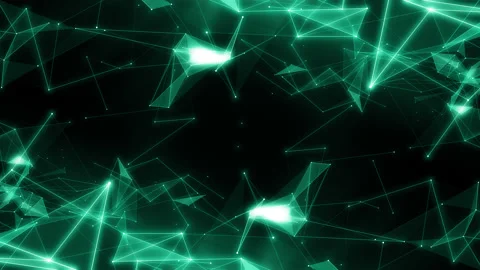 Plexus game esport abstract network business technology titles background loop Stock Footage 165577836
