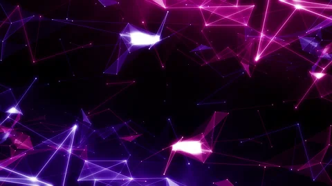 Plexus game esport abstract network business technology titles background loop Stock Footage 165577957