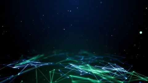 Plexus game esport abstract network business technology titles background loop Stock Footage 166595399