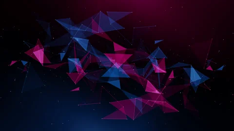 Plexus game esport abstract network business technology titles background loop Stock Footage 166596515