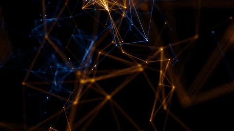 Plexus game esport abstract network business technology titles background loop Stock Footage 169997023