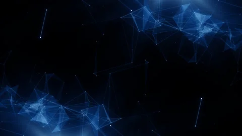 Plexus game esport abstract network business technology titles background loop Stock Footage 170001131