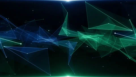 Plexus game esport abstract network business technology titles background loop Stock Footage 194125124