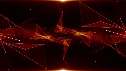 Plexus game esport abstract network business technology titles background loop Video stock 194126461