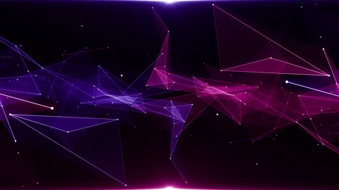 Plexus game esport abstract network business technology titles background loop Stock Footage 194129328