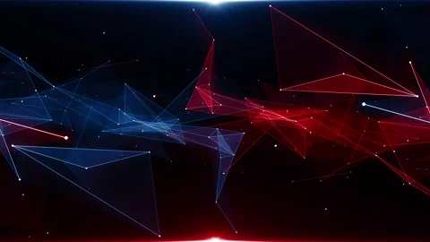 Plexus game esport abstract network business technology titles background loop Stock-Footage 194140787