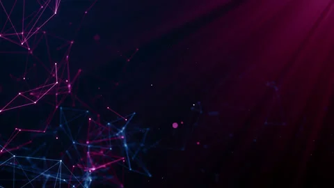 Plexus game esport abstract network business technology titles background loop Stock Footage 201987949