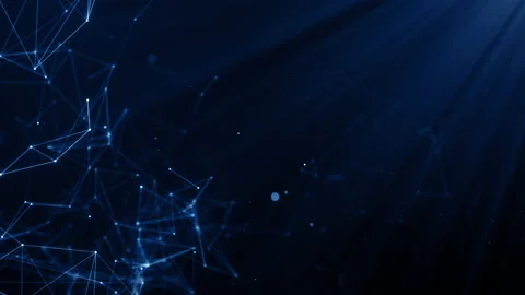 Plexus game esport abstract network business technology titles background loop Stock Footage 201995675
