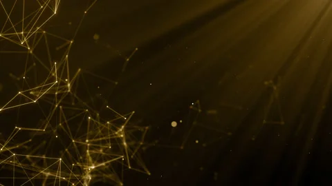 Plexus game esport abstract network business technology titles background loop Stock Footage 201995714