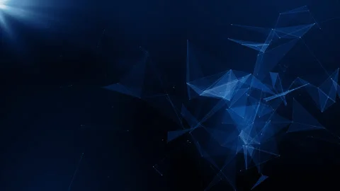 Plexus game esport abstract network business technology titles background loop Stock Footage 201995859