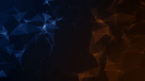 Plexus game esport abstract network business technology titles background loop Stock Footage 212278030