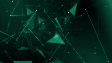 Plexus game esport abstract network business technology titles background loop Stock Footage 240714817