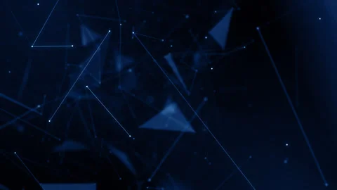 Plexus game esport abstract network business technology titles background loop Stock Footage 240718870