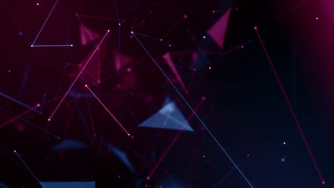 Plexus game esport abstract network business technology titles background loop Stock Footage 240804114