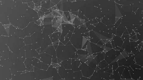 Plexus Gray BG Video stock 153969055
