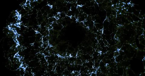 Plexus infinite galaxy 스톡 일러스트