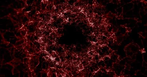 Plexus infinite galaxy 库存插图