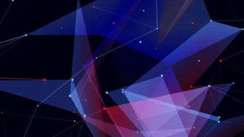 Plexus Laser Show Background. Abstract Neon Light Dancing VJ Background. Stock Footage 105678317