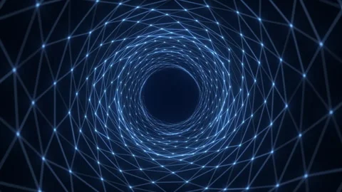 Plexus line abstract Technology Video Animated Background Stock Footage 335795668