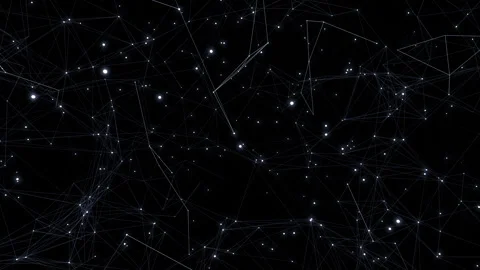 Plexus lines and dots 01a Stock Footage 319459923