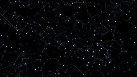 Plexus lines and dots 01c Stock-Footage 319463239