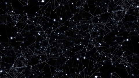 Plexus lines and dots 03a kaleido 스톡 동영상 319465363