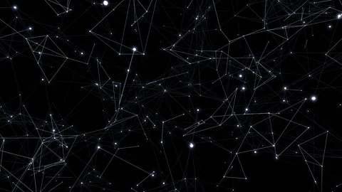 Plexus lines and dots 03a Stock-Footage 319483051