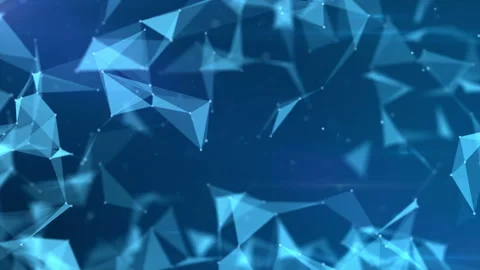 Plexus lines and planes Video stock 104487720