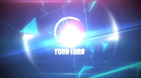 Plexus logo intro v2 Modèle After Effects