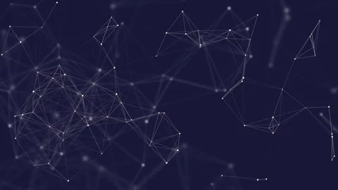 Plexus mesh in motion Stock Footage 332350640