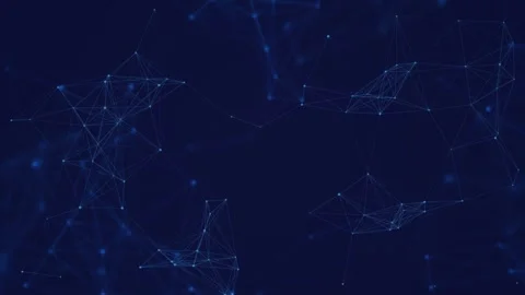 Plexus mesh in motion Stock Footage 332350642