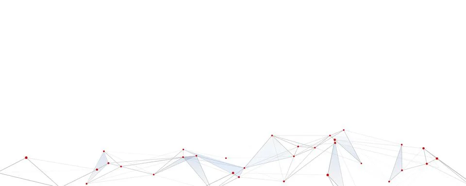 Plexus mesh on white background. Scientific style. Abstract vector illustration. Stock Illustration