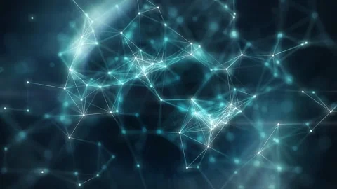 Plexus Motion, Science Illustration Motion Background Stock Footage 308096460