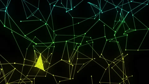 Plexus Multi color background. Stock Footage 162785571