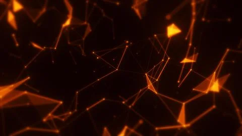 Plexus Network Background Illustrazione stock