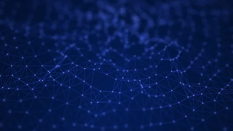 Plexus network connections lines technology concept Vidéo 264809906