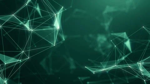 Plexus network data technology background Stock Illustration