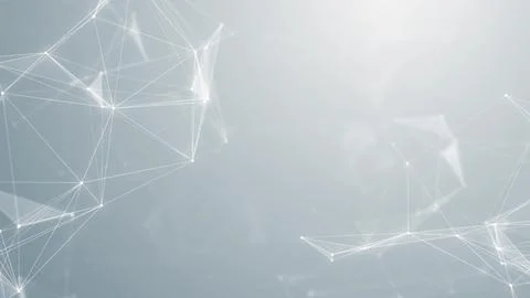 Plexus network data technology background Stock Illustration