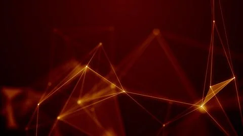 Plexus network data technology background Stock Illustration