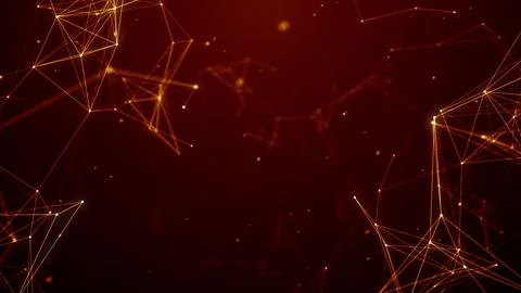 Plexus network data technology background Stock Illustration