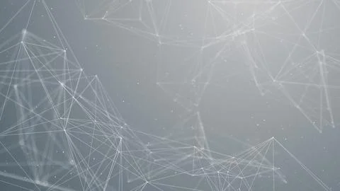Plexus network data technology background Stock Illustration