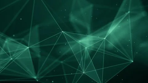 Plexus network data technology background Stock Illustration