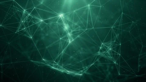 Plexus network data technology background Stock Illustration