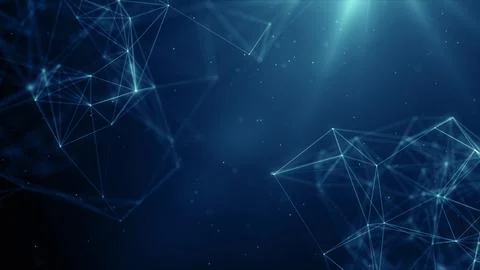 Plexus network data technology background Illustration