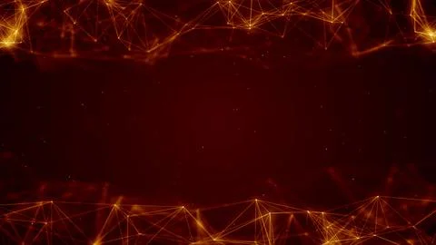 Plexus network data technology background Stock Illustration